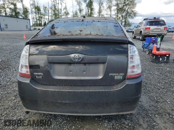 2007 Toyota Prius with VIN JTDKB20U273285133, listed as a Copart auction lot 54055905 with 233,715 mi miles and Clean Title. Bid and sale history available at carsss.com. Image 6.