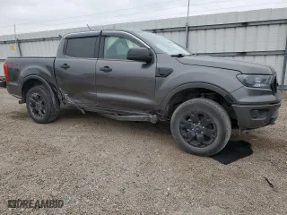 2020 Ford Ranger XL with VIN 1FTER4FH5LLA64666, listed as a Copart auction lot 44830535 with 57,182 mi miles and Salvage Title. Bid and sale history available at carsss.com. Image 4.