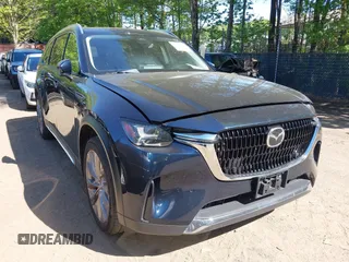 2024 Mazda CX-90 3.3 Turbo Premium with VIN JM3KKDHD3R1133321, listed as a IAAI auction lot 42125203 with 42,023 mi miles. Bid and sale history available at carsss.com. Image 1.
