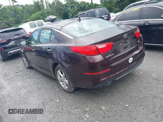 2014 Kia Optima LX with VIN 5XXGM4A70EG260667, listed as a IAAI auction lot 42531882 with 147,829 mi miles and . Bid and sale history available at DreamBid. Image 3.