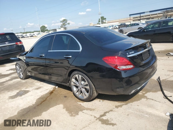 2017 Mercedes-Benz C 300 z VIN 55SWF4JB4HU210578, wystawiony jako Copart lot #58906335 z przebiegiem 34 838 mil mil oraz Szkoda całkowita • Salvage title. Historia ofert i sprzedaży dostępna na DreamBid. Obrazek 2.