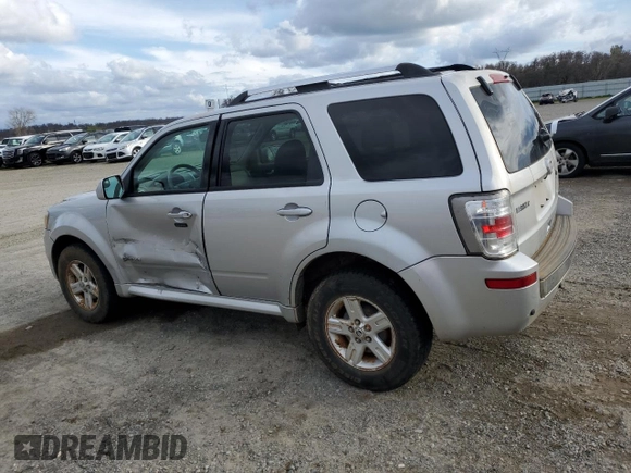 2010 Mercury Mariner Hybrid with VIN 4M2CN3K38AKJ17073, listed as a Copart auction lot 47829815 with 185,318 mi miles and Salvage Title. Bid and sale history available at carsss.com. Image 2.