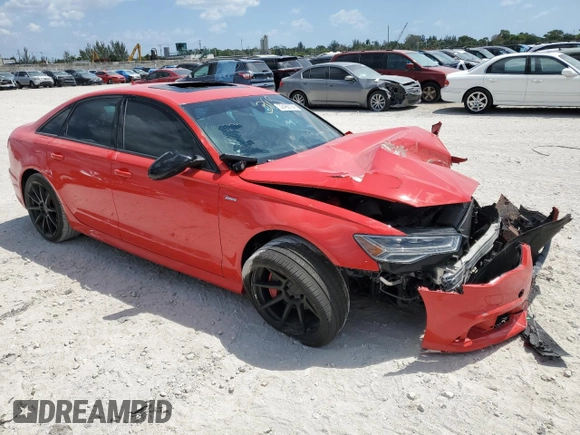 2018 Audi A6 with VIN WAUH3AFC1JN021507, listed as a Copart auction lot 52498794 with Not provided miles and . Bid and sale history available at DreamBid. Image 4.