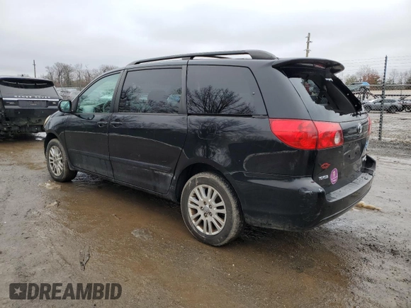 2008 Toyota Sienna XLE with VIN 5TDBK22C18S009630, listed as a Copart auction lot 44708035 with 233,359 mi miles and Salvage Title. Bid and sale history available at carsss.com. Image 2.