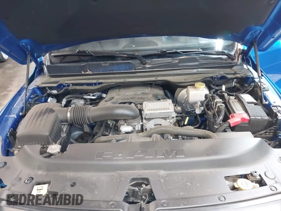 2023 Ram 1500 Big Horn with VIN 1C6SRFFT1PN523907, listed as a IAAI auction lot 41622565 with 24,196 mi miles and . Bid and sale history available at DreamBid. Image 10.