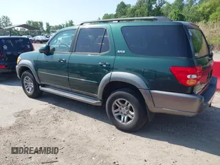 2003 Toyota Sequoia SR5 with VIN 5TDBT44A73S194036, listed as a IAAI auction lot 42170856 with 307,707 mi miles and . Bid and sale history available at DreamBid. Image 3.