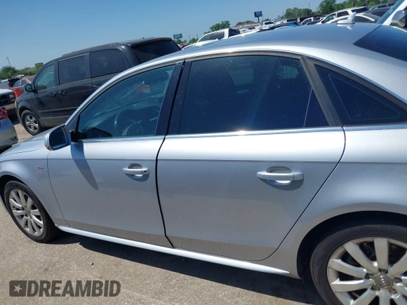2015 Audi A4 Premium with VIN WAUBFAFL3FN036417, listed as a IAAI auction lot 41993930 with 1 mi miles. Bid and sale history available at carsss.com. Image 14.