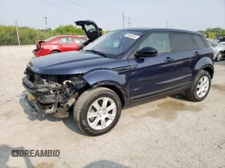 2018 Land Rover Range Rover Evoque SE with VIN SALVP2RX5JH323937, listed as a Copart auction lot 59460335 with 82,730 mi miles and Salvage title. Bid and sale history available at DreamBid. Image 1.