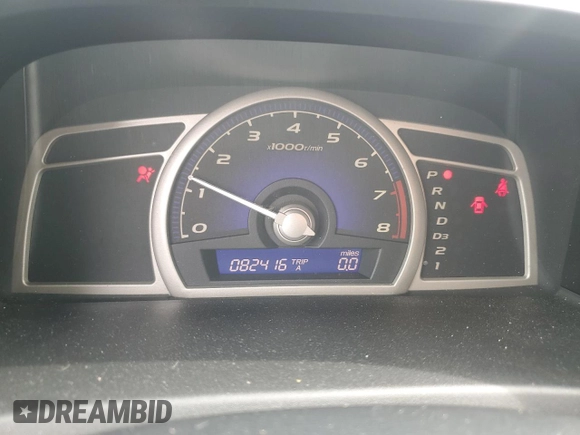 2011 Honda Civic LX with VIN 19XFA1F53BE006949, listed as a Copart auction lot 51457155 with 82,416 mi miles and Salvage Title. Bid and sale history available at DreamBid. Image 9.