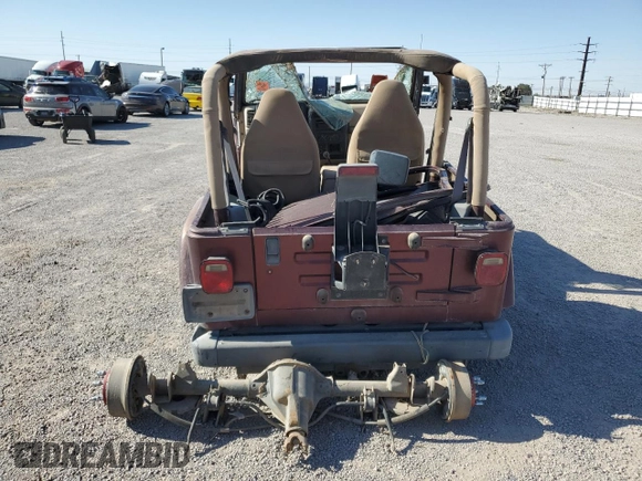 2002 Jeep Wrangler Sahara with VIN 1J4FA59S72P706380, listed as a Copart auction lot 56365355 with 282,467 mi miles and Clean title. Bid and sale history available at DreamBid. Image 6.