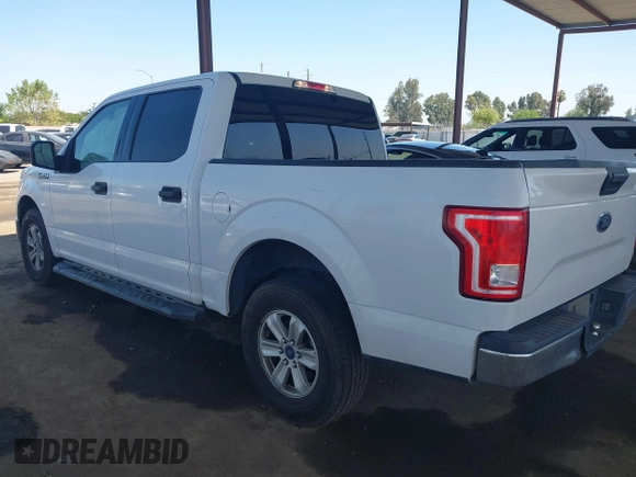 2017 Ford F-150 XL with VIN 1FTEW1C88HKD45868, listed as a IAAI auction lot 42004050 with 134,948 mi miles. Bid and sale history available at carsss.com. Image 3.