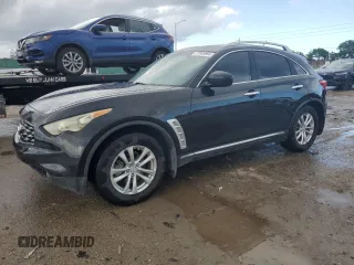 2009 Infiniti FX35 with VIN JNRAS18U39M104502, listed as a Copart auction lot 77545084 with 103,278 mi miles and Salvage Title. Bid and sale history available at carsss.com. Image 1.