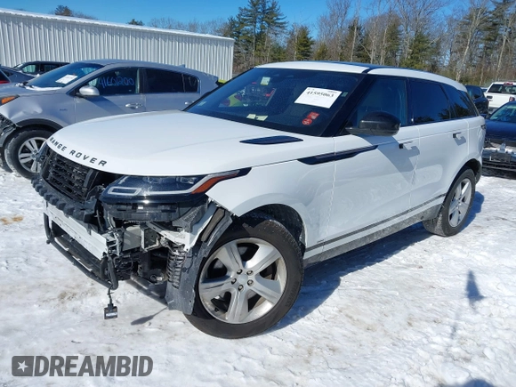 2021 Land Rover Range Rover Velar R-Dynamic S with VIN SALYT2EX7MA313339, listed as a IAAI auction lot 41595063 with 77,873 mi miles. Bid and sale history available at carsss.com. Image 18.