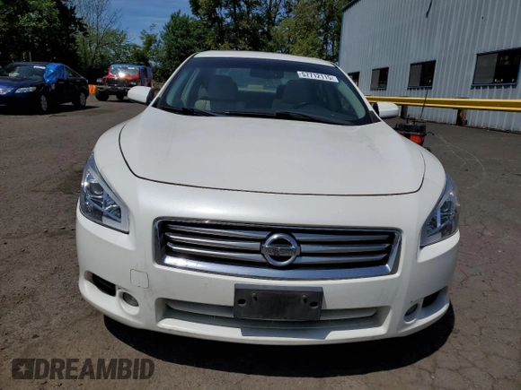 2013 Nissan Maxima S with VIN 1N4AA5AP5DC840795, listed as a Copart auction lot 57712115 with 187,516 mi miles and Salvage title. Bid and sale history available at DreamBid. Image 5.