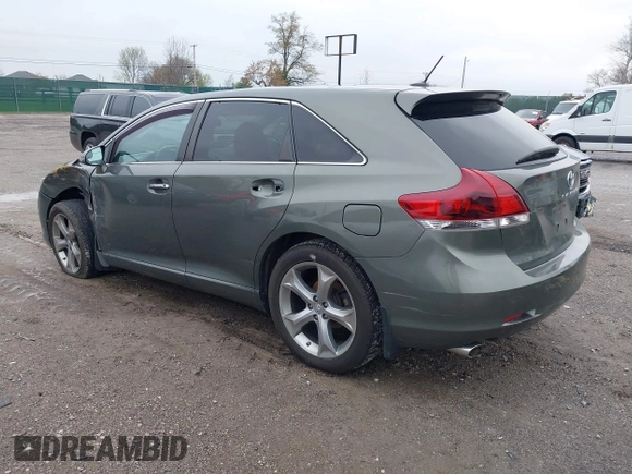 2013 Toyota Venza LE with VIN 4T3BK3BB9DU095176, listed as a IAAI auction lot 41998982 with 177,579 mi miles. Bid and sale history available at carsss.com. Image 3.