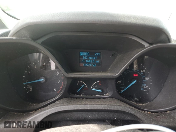 2017 Ford Transit Connect XL z VIN NM0LS7E7XH1322430, wystawiony jako Copart lot #63129295 z przebiegiem 185 937 mil mil oraz Szkoda całkowita • Salvage title. Historia ofert i sprzedaży dostępna na DreamBid. Obrazek 9.