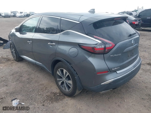 2020 Nissan Murano S with VIN 5N1AZ2AJ8LN166718, listed as a IAAI auction lot 41338618 with 96,603 mi miles. Bid and sale history available at carsss.com. Image 3.