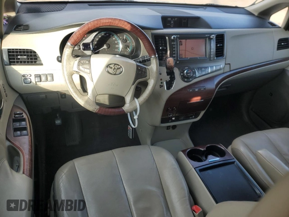 2011 Toyota Sienna XLE with VIN 5TDDK3DC0BS003417, listed as a Copart auction lot 45875025 with 191,569 mi miles and Salvage Title. Bid and sale history available at carsss.com. Image 8.