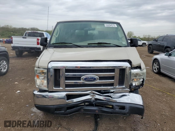 2008 Ford Econoline Passenger XL with VIN 1FBNE31LX8DB42236, listed as a Copart auction lot 55294215 with 150,809 mi miles and Salvage title. Bid and sale history available at DreamBid. Image 5.