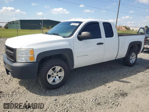 2011 Chevrolet Silverado 1500 Work Truck with VIN 1GCRCPEAXBZ221256, listed as a Copart auction lot 73575274 with 137,583 mi miles and Salvage Title. Bid and sale history available at DreamBid. Image 1.