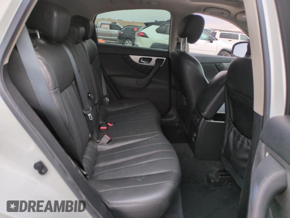 2014 Infiniti QX70 с VIN JN8CS1MW8EM410724, выставлен на аукционе Copart как лот 49899825 с пробегом 57 950 миль миль и Списание • Salvage title. История ставок и продаж доступна на DreamBid. Изображение 10.