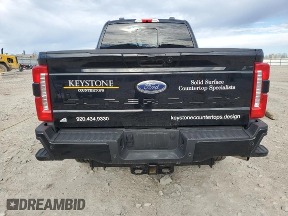 2024 Ford F-250 XL with VIN 1FT8W2BN8REF91488, listed as a Copart auction lot 55611285 with 6,064 mi miles and Salvage title. Bid and sale history available at DreamBid. Image 6.