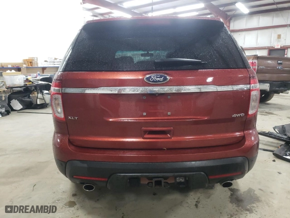 2014 Ford Explorer XLT with VIN 1FM5K8D83EGC31967, listed as a Copart auction lot 52689355 with 97,121 mi miles and Salvage Title. Bid and sale history available at carsss.com. Image 6.
