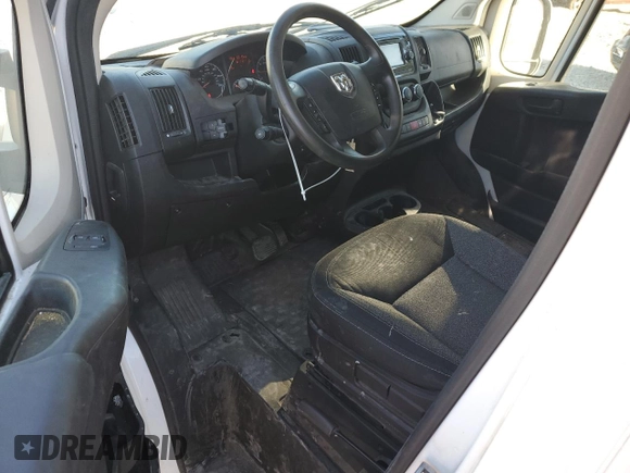 2015 Ram ProMaster Cargo with VIN 3C6TRVDG9FE520986, listed as a Copart auction lot 76489044 with 181,172 mi miles and Salvage Title. Bid and sale history available at carsss.com. Image 8.