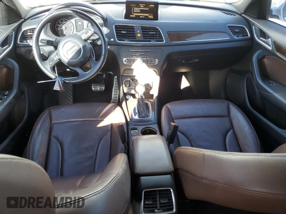 2017 Audi Q3 Premium Plus with VIN WA1HCCFS8HR011026, listed as a Copart auction lot 88106125 with 86,257 mi miles and Salvage title. Bid and sale history available at DreamBid. Image 8.