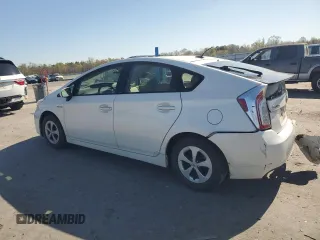 2013 Toyota Prius One with VIN JTDKN3DU2D5698273, listed as a Copart auction lot 52406715 with 127,697 mi miles and Salvage Title. Bid and sale history available at DreamBid. Image 2.