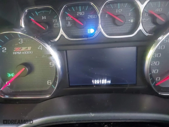 2018 Chevrolet Silverado 1500 LT with VIN 1GCVKREC9JZ119203, listed as a IAAI auction lot 41187466 with 129,125 mi miles. Bid and sale history available at carsss.com. Image 7.