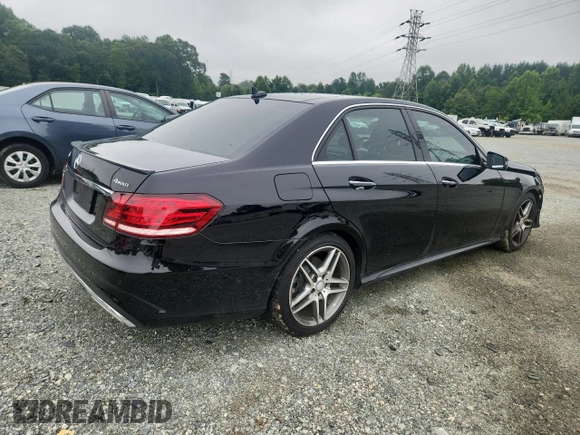 2016 Mercedes-Benz E 350 Luxury with VIN WDDHF8JB1GB276661, listed as a Copart auction lot 64076795 with 135,396 mi miles and Salvage title. Bid and sale history available at DreamBid. Image 3.