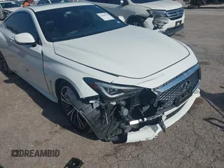 2018 Infiniti Q60 Sport with VIN JN1EV7EKXJM343325, listed as a IAAI auction lot 42364745 with 55,542 mi miles and . Bid and sale history available at DreamBid. Image 6.