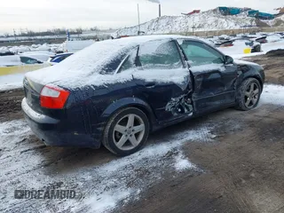 2005 Audi A4 3.0L with VIN WAULT68E95A076077, listed as a IAAI auction lot 41380217 with 54,423 mi miles. Bid and sale history available at carsss.com. Image 4.