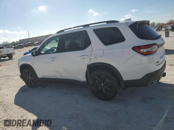 2025 Honda Pilot Black Edition with VIN 5FNYG1H93SB083838, listed as a Copart auction lot 43270875 with 3,304 mi miles and Salvage Title. Bid and sale history available at carsss.com. Image 2.