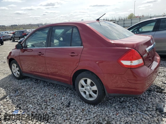 2008 Nissan Versa 1.8 S with VIN 3N1BC11E08L374304, listed as a Copart auction lot 50852395 with 166,168 mi miles and Salvage Title. Bid and sale history available at carsss.com. Image 2.
