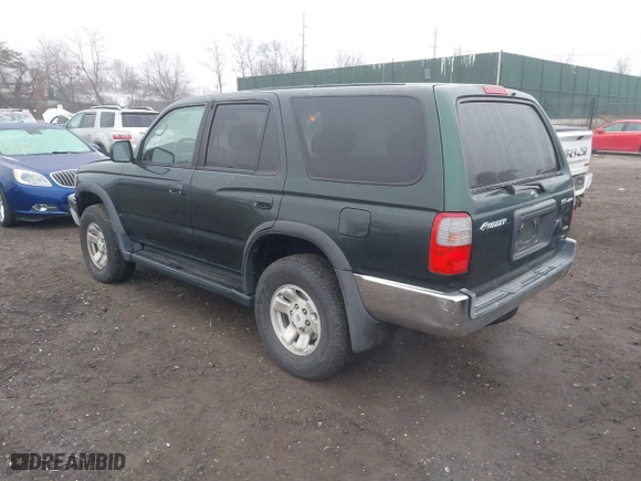 1999 Toyota 4Runner SR5 with VIN JT3HN86R4X0198993, listed as a IAAI auction lot 41807669 with 187,269 mi miles. Bid and sale history available at carsss.com. Image 3.