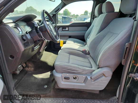 2012 Ford F-150 XL with VIN 1FTFX1ET6CFB05495, listed as a Copart auction lot 64080505 with 161,251 mi miles and Clean title. Bid and sale history available at DreamBid. Image 7.