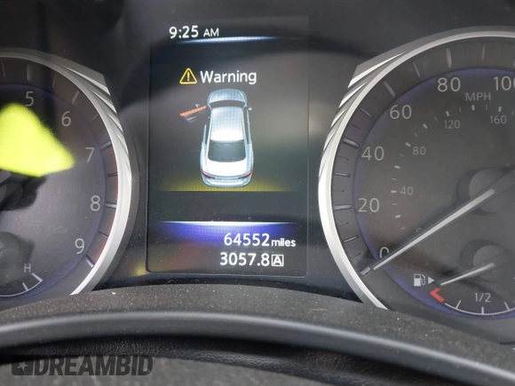 2017 Infiniti Q50 Premium with VIN JN1EV7AR1HM841541, listed as a IAAI auction lot 41876174 with 64,552 mi miles and . Bid and sale history available at carsss.com. Image 15.