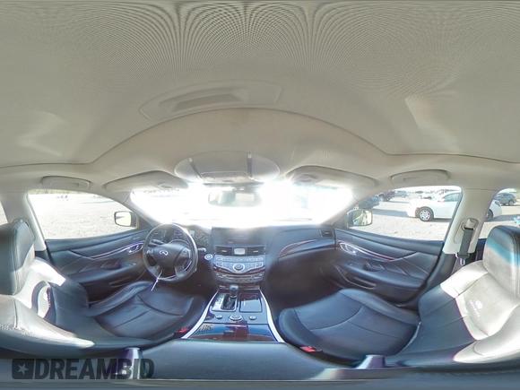 2013 Infiniti M with VIN JN1BY1AR8DM600769, listed as a Copart auction lot 54077445 with 96,498 mi miles and Salvage title. Bid and sale history available at DreamBid. Image 14.
