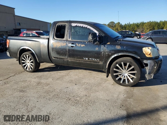 2006 Nissan Titan SE with VIN 1N6BA06A56N563608, listed as a Copart auction lot 88769975 with Not Provided miles and Salvage Title. Bid and sale history available at DreamBid. Image 4.