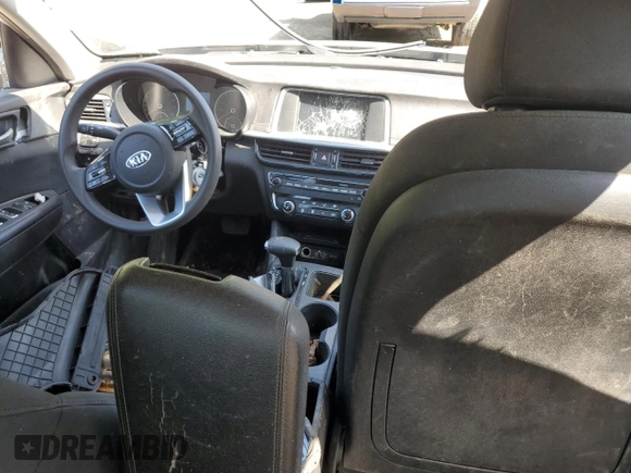 2020 Kia Optima LX with VIN 5XXGT4L36LG428628, listed as a Copart auction lot 59757725 with Not provided miles and Salvage title. Bid and sale history available at DreamBid. Image 8.