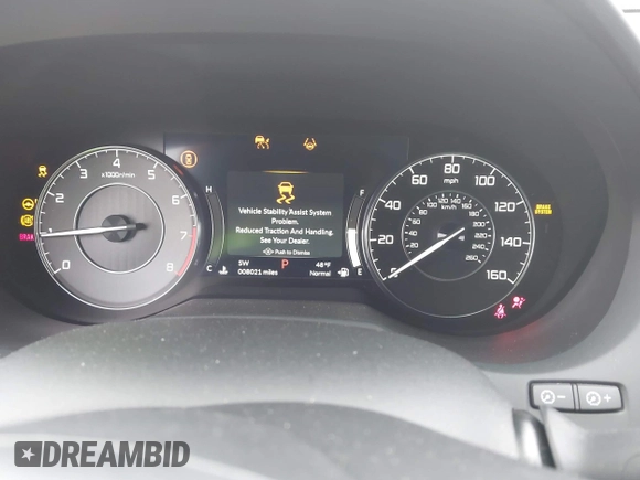 2024 Acura RDX with VIN 5J8TC2H31RL028837, listed as a IAAI auction lot 41102018 with 8,021 mi miles and . Bid and sale history available at DreamBid. Image 7.