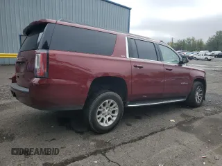 2019 GMC Yukon XL SLT with VIN 1GKS2GKC6KR341781, listed as a Copart auction lot 77468734 with 93,482 mi miles and Salvage Title. Bid and sale history available at DreamBid. Image 3.