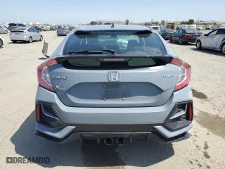 2021 Honda Civic Hatchback Sport with VIN SHHFK7H49MU411682, listed as a Copart auction lot 52366215 with 68,421 mi miles and Salvage Title. Bid and sale history available at carsss.com. Image 6.