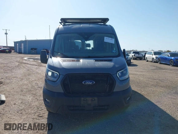2023 Ford Transit Passenger XL with VIN 1FBAX9CG3PKB41256, listed as a IAAI auction lot 41967907 with 4,743 mi miles and . Bid and sale history available at DreamBid. Image 13.