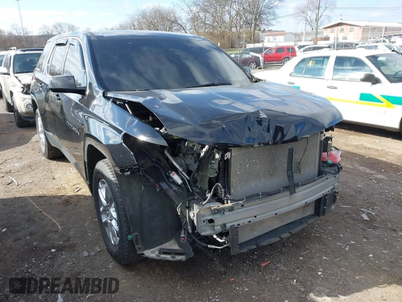 2020 Chevrolet Traverse LS with VIN 1GNEVFKW3LJ142005, listed as a IAAI auction lot 41668021 with 30,903 mi miles. Bid and sale history available at carsss.com. Image 13.