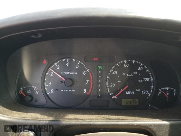 2002 Isuzu Rodeo S with VIN 4S2CK58W924327316, listed as a Copart auction lot 68512854 with 110,826 mi miles and Salvage Title. Bid and sale history available at DreamBid. Image 9.