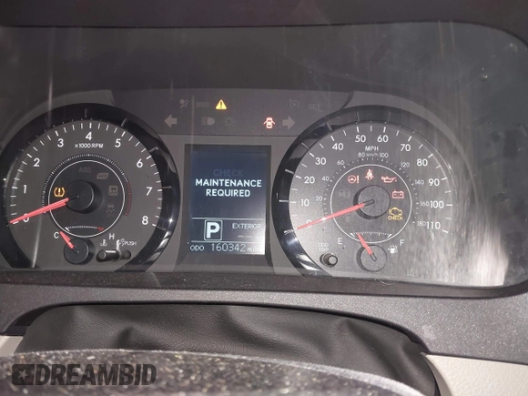 2015 Toyota Sienna LE AAS with VIN 5TDKK3DC2FS609296, listed as a IAAI auction lot 41842166 with 160,342 mi miles. Bid and sale history available at carsss.com. Image 7.