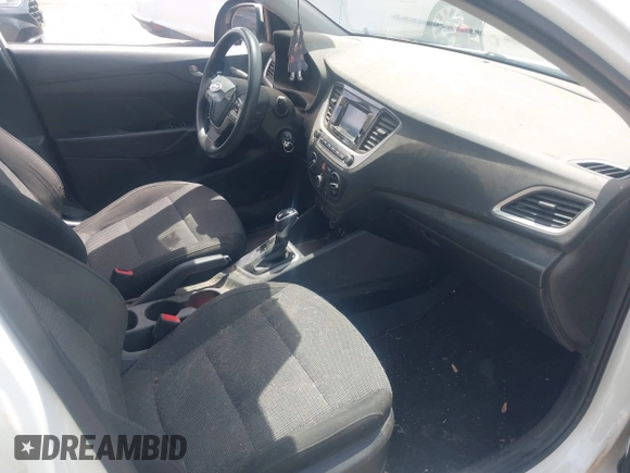 2019 Hyundai Accent SE with VIN 3KPC24A37KE064991, listed as a IAAI auction lot 42243062 with 93,613 mi miles and . Bid and sale history available at DreamBid. Image 5.